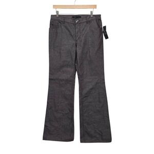 NWT Marc Jacobs BBerry Flare Leg Jeans Purple Denim Pants Women Size 12